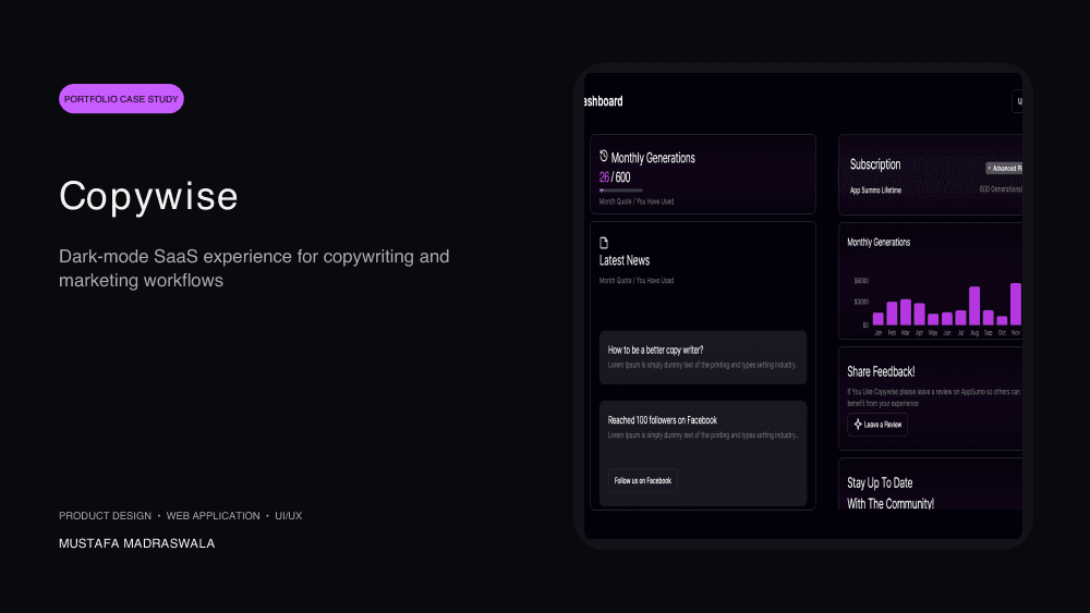 Copywise preview